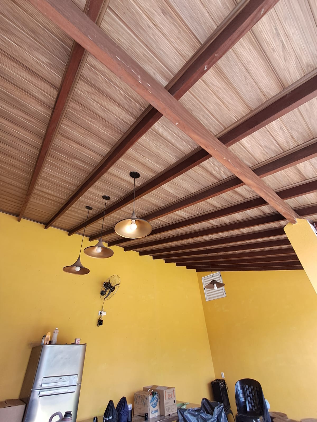 Ambiente com Forro Mogno