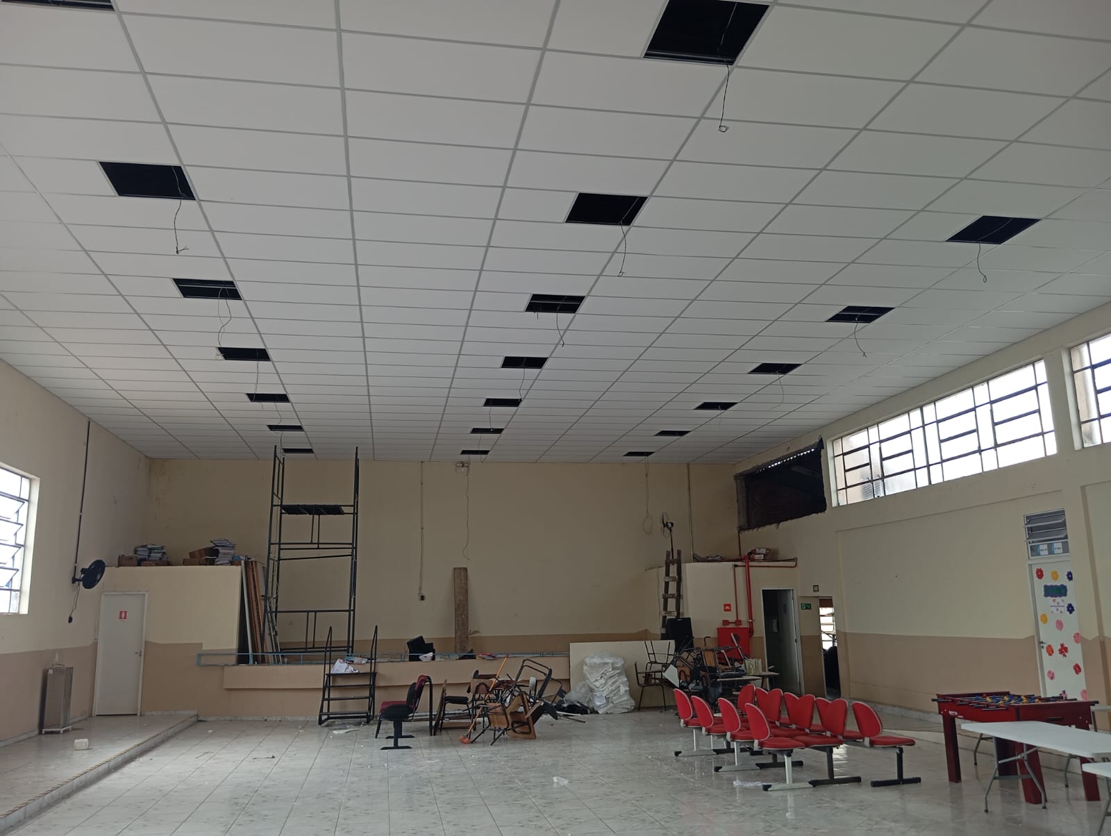 Forro Modular de Isopor